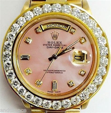 pink mother of pearl Rolex